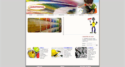 Desktop Screenshot of lagotintas.com